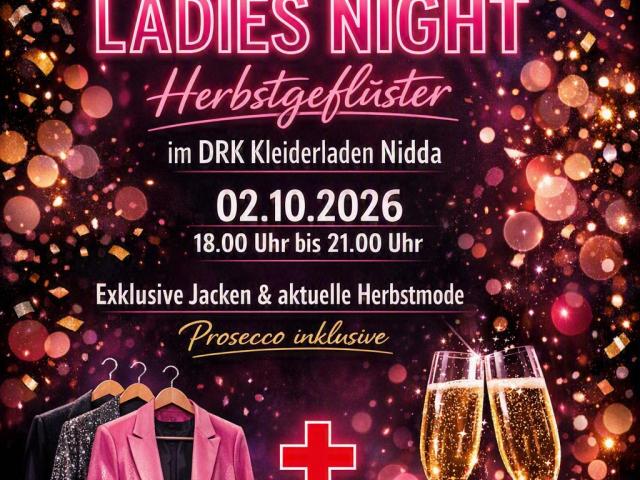 Hinweis Ladies Night Nidda 2026