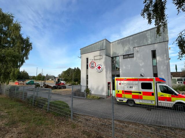 Neue Fahrzeughalle Ortenberg